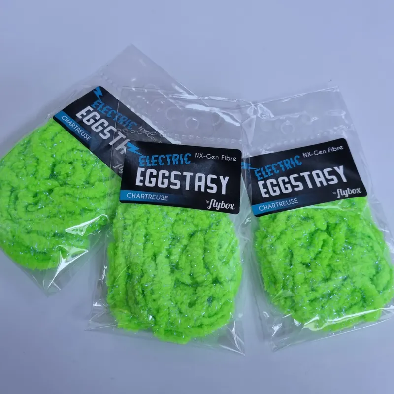 Flybox ELECTRIC EGGSTASY in Chartreuse